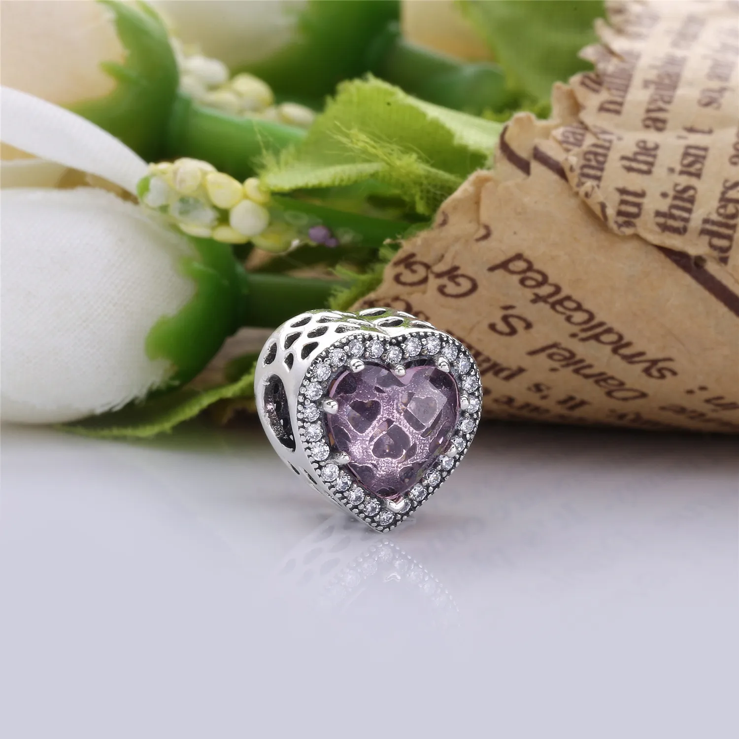 PANDORA Radiant Hearts Charm - PX00182-1