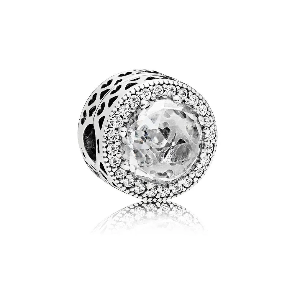 pandora radiant hearts clip charm 796239cz