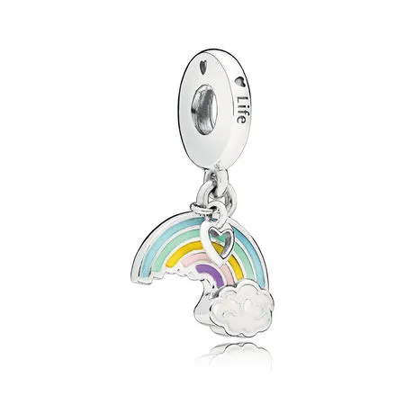 pandora rainbow of love charm mixed enamel dangle 797016enmx