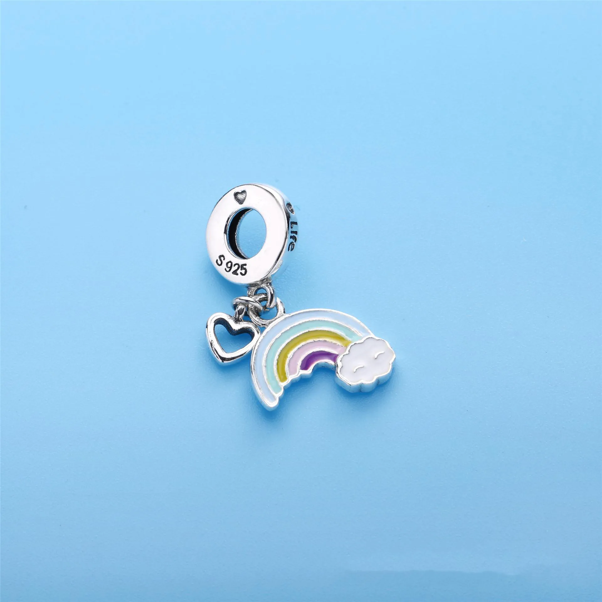 PANDORA Rainbow of Love Charm, Mixed Enamel Dangle - 797016ENMX