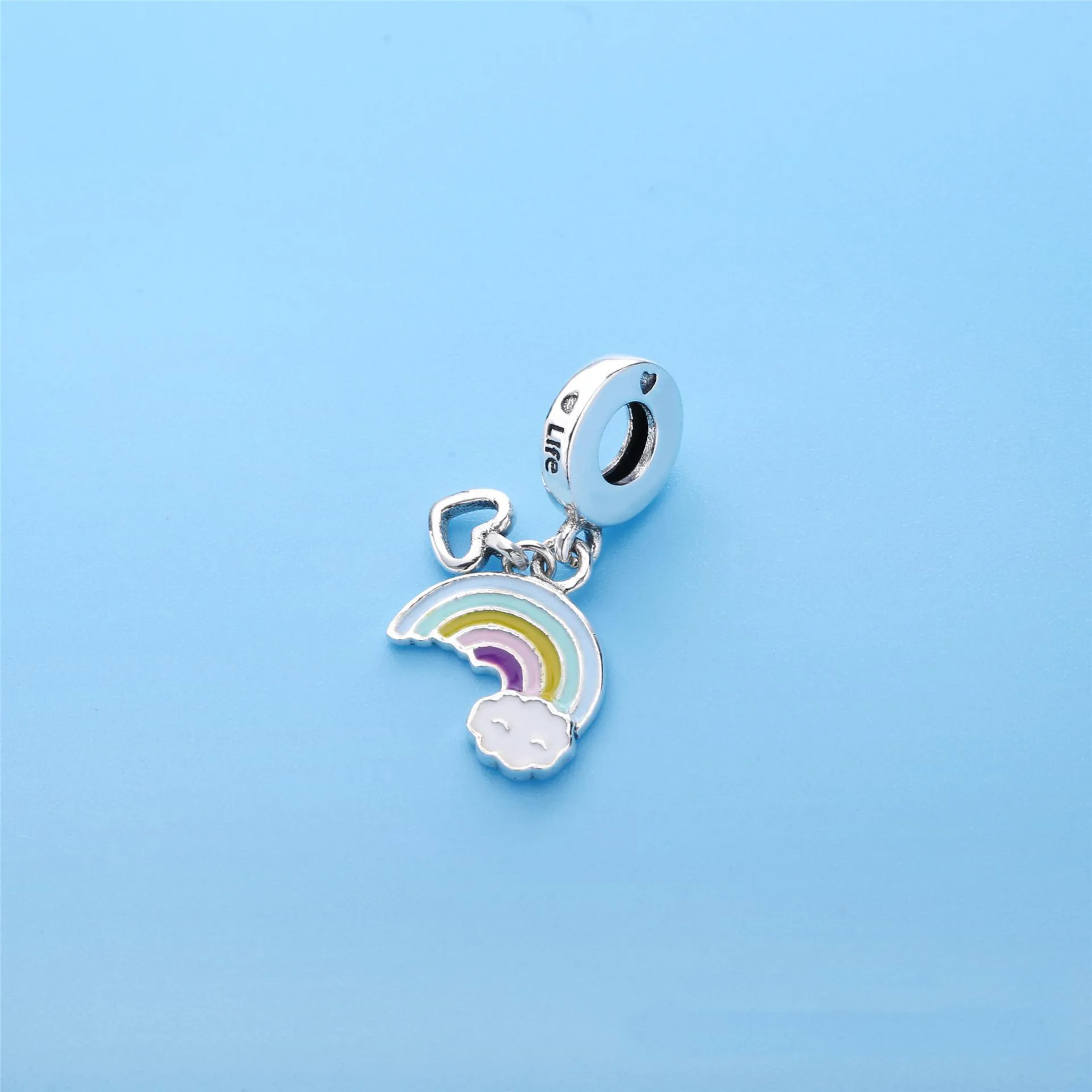 PANDORA Rainbow of Love Charm, Mixed Enamel Dangle - 797016ENMX