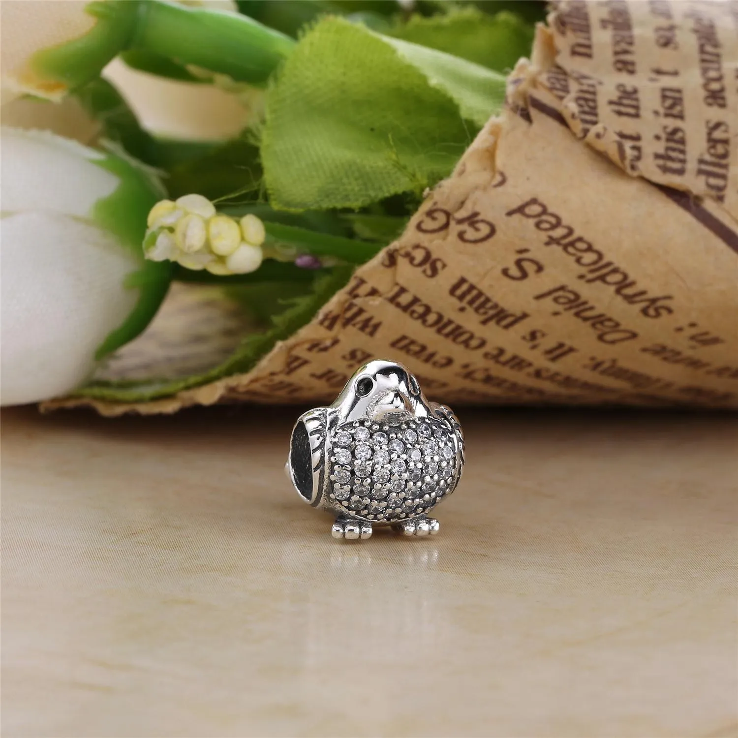 PANDORA Red Robin Charm - 791731CZR