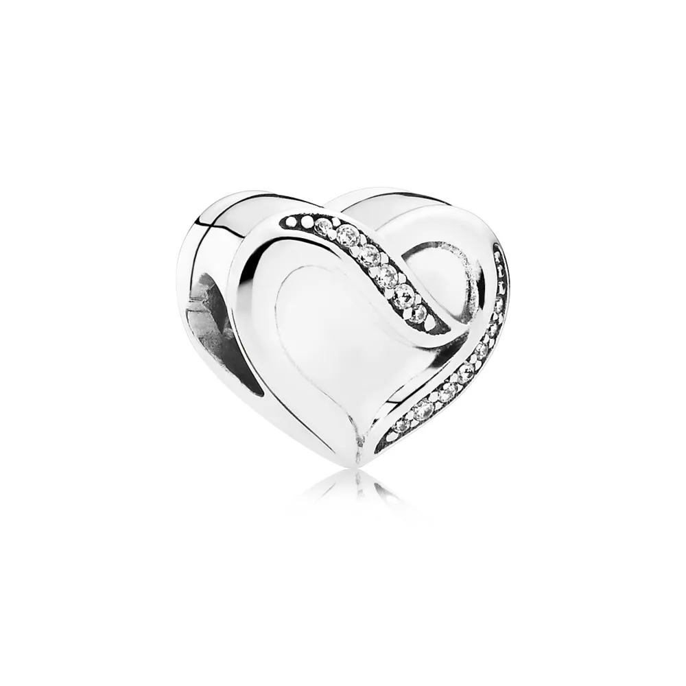 pandora ribbon of love charm 791816cz