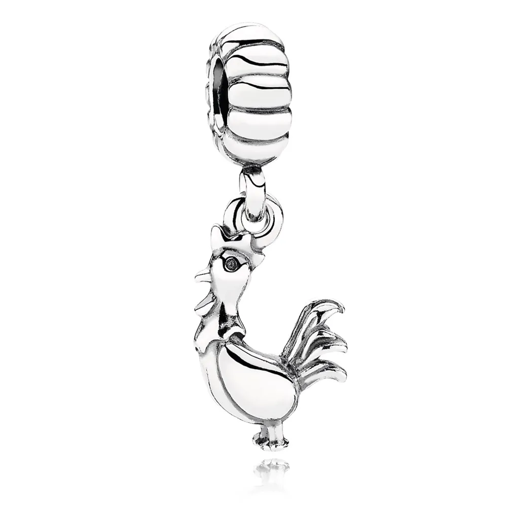 pandora rooster dangle charm 791096