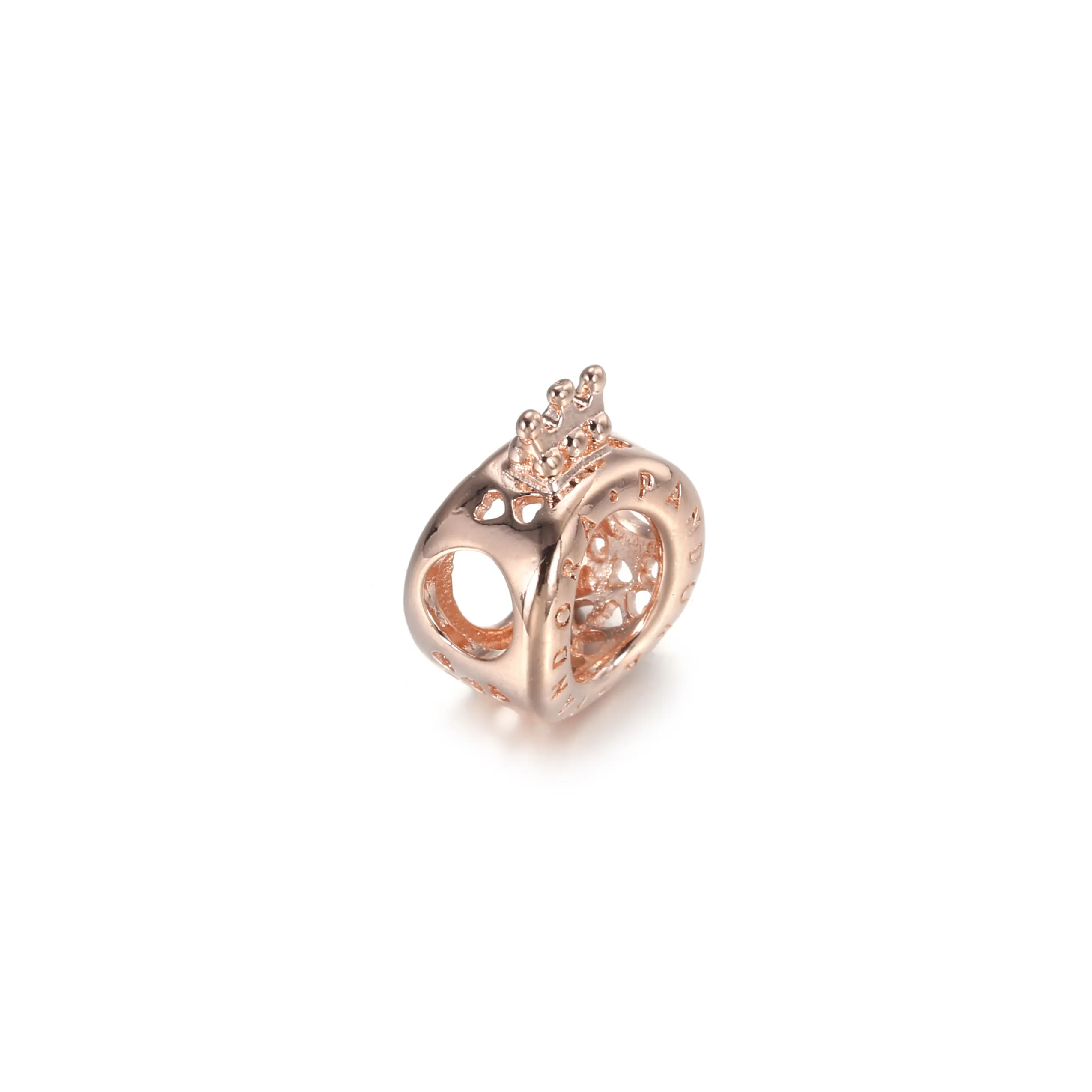 PANDORA Rose Gold "O" Crown Charm - 787401