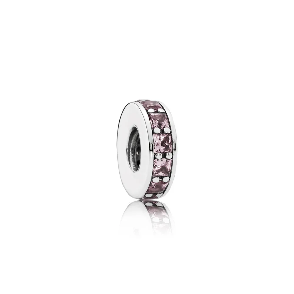 PANDORA Rosy Eternity Spacer Charm - 791724NBP