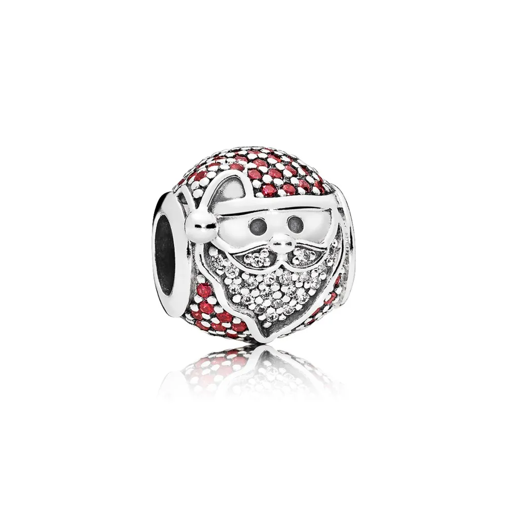 PANDORA Santa Claus head Charm - 796385CZR