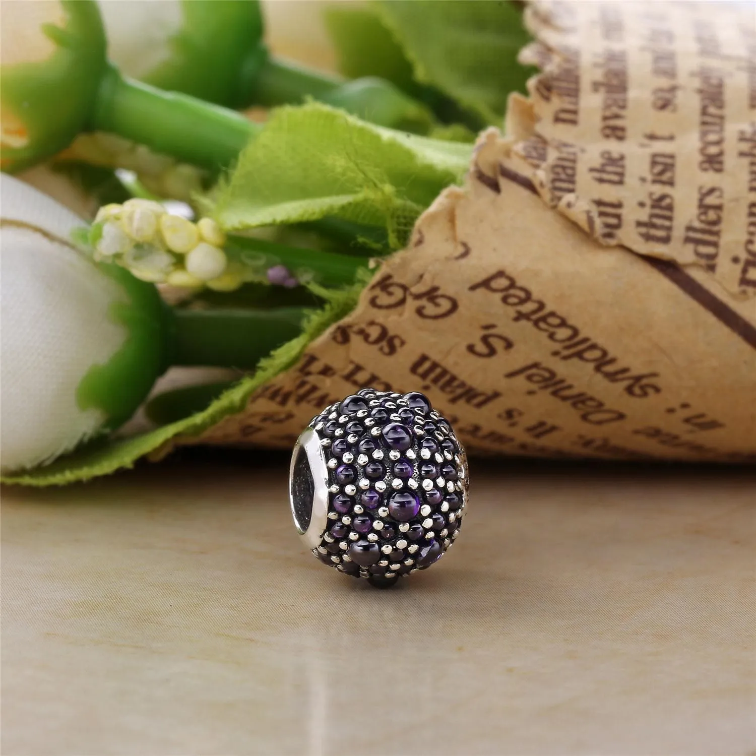 PANDORA Shimmering Droplets Charm - 791755PCZA