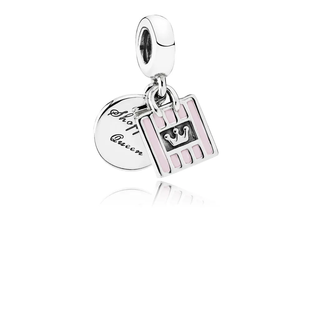 pandora shopping queen pendant charm 791985en40