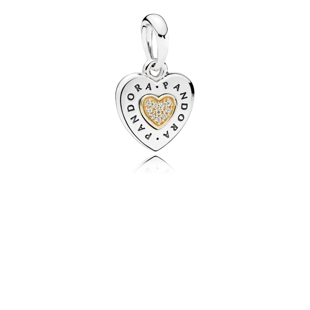 pandora signature heart pendant 796232cz