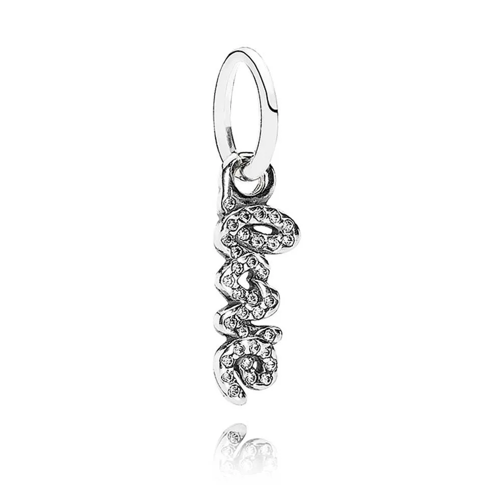 pandora signature of love clear cz pendant charm 791428cz