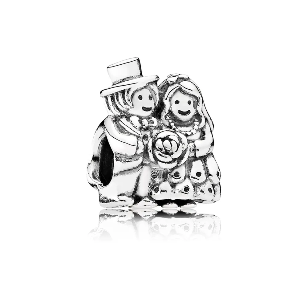 PANDORA Silver Bride Groom Charm 791116 - 791116