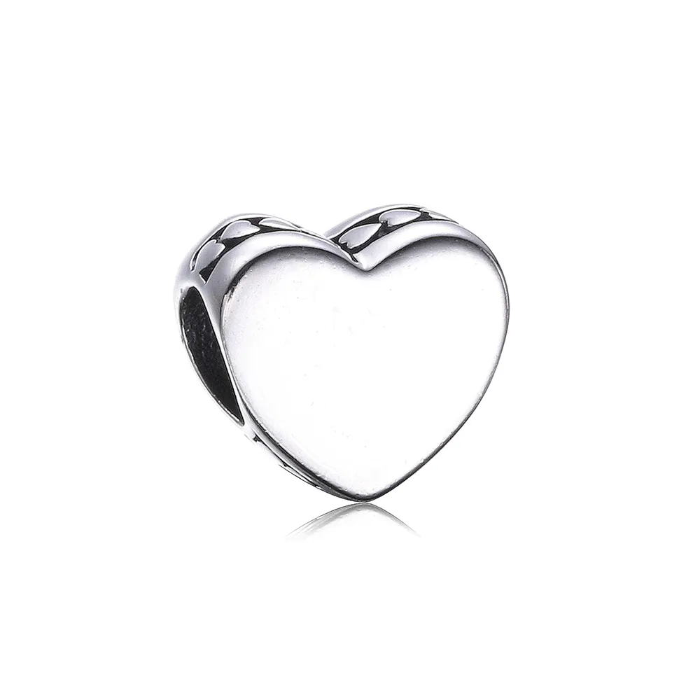 pandora silver heart charm ps001041