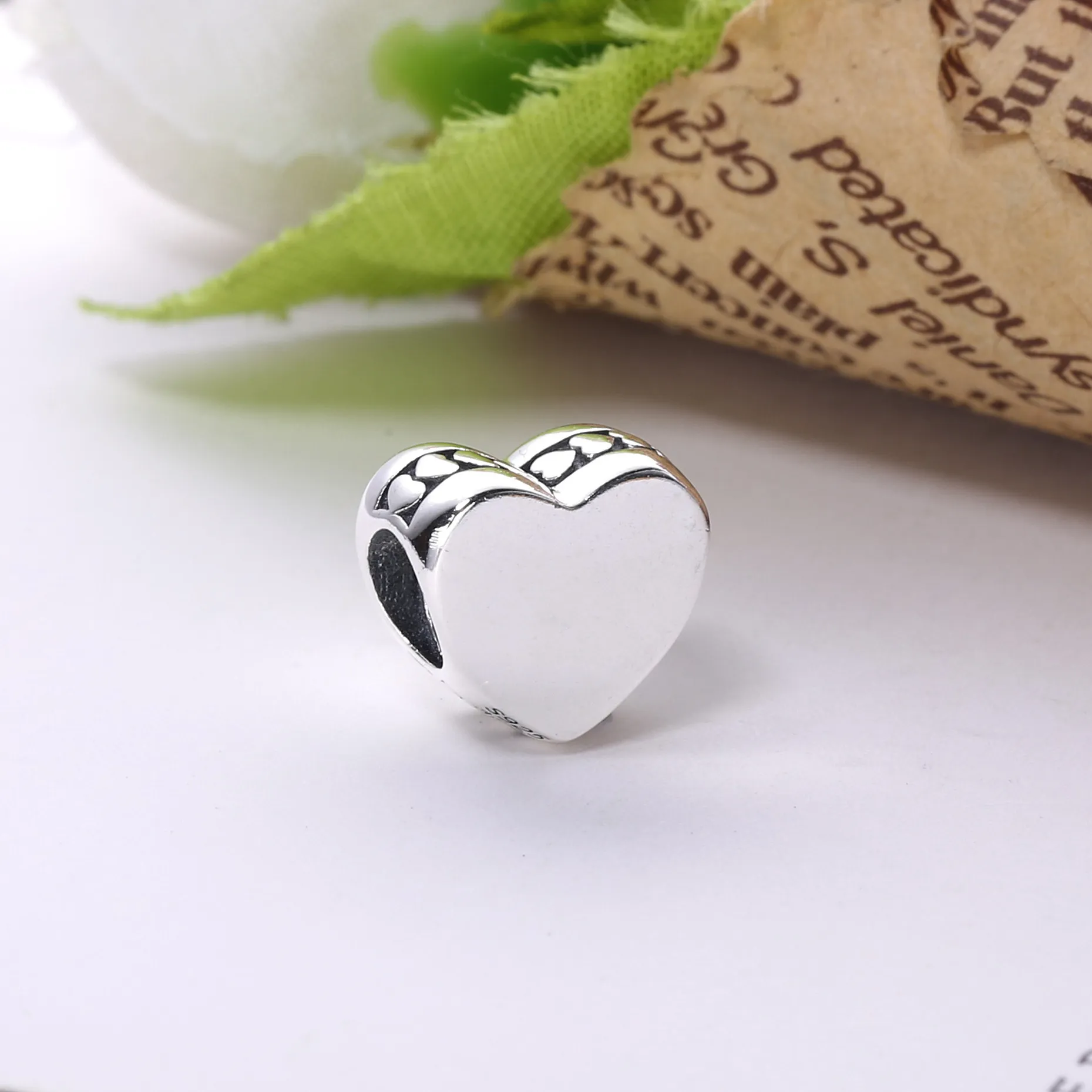 PANDORA Silver Heart Charm - PS00104-1