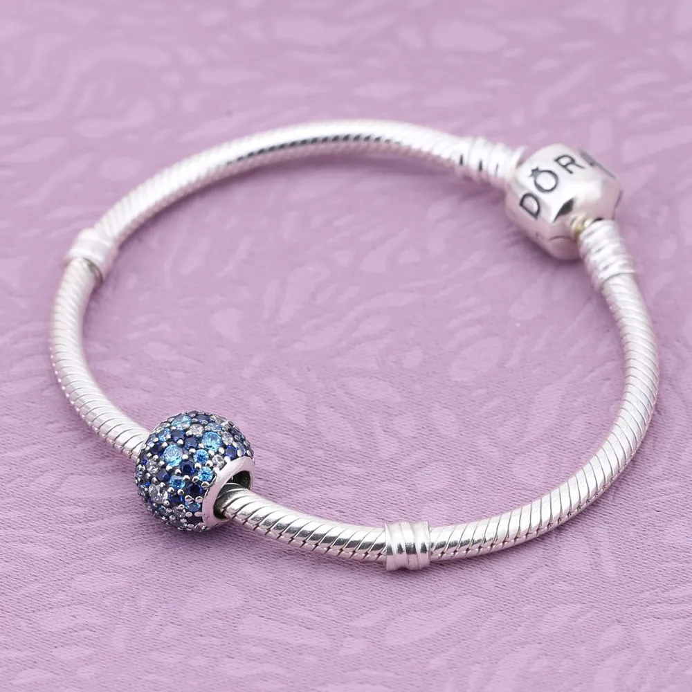 PANDORA Sky Mosaic Pavé Ball Charm - 791261NSBMX