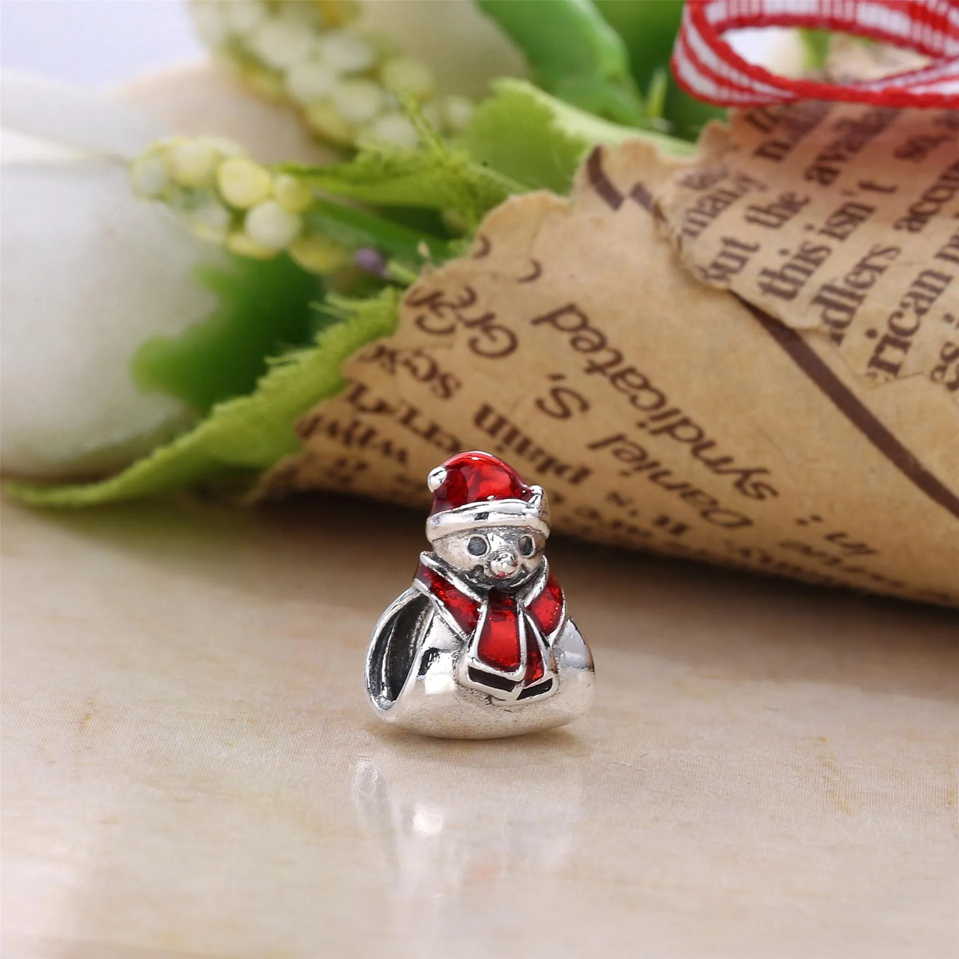 PANDORA Snowman charm - PD00106-1