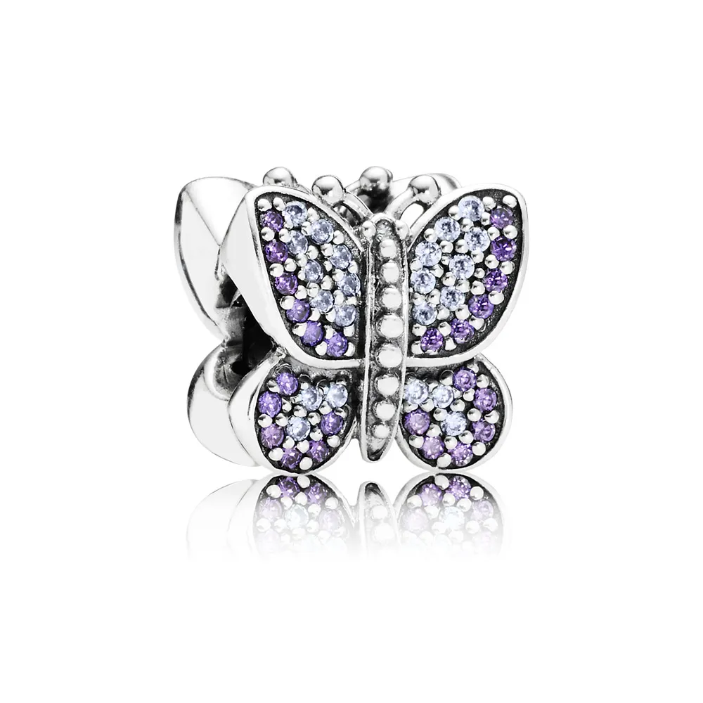 PANDORA Sparkling Butterfly Charm - 791257ACZ