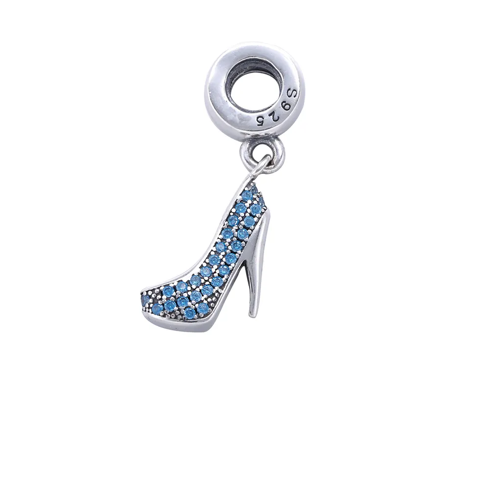 pandora sparkling stiletto pendant charm 791536cz