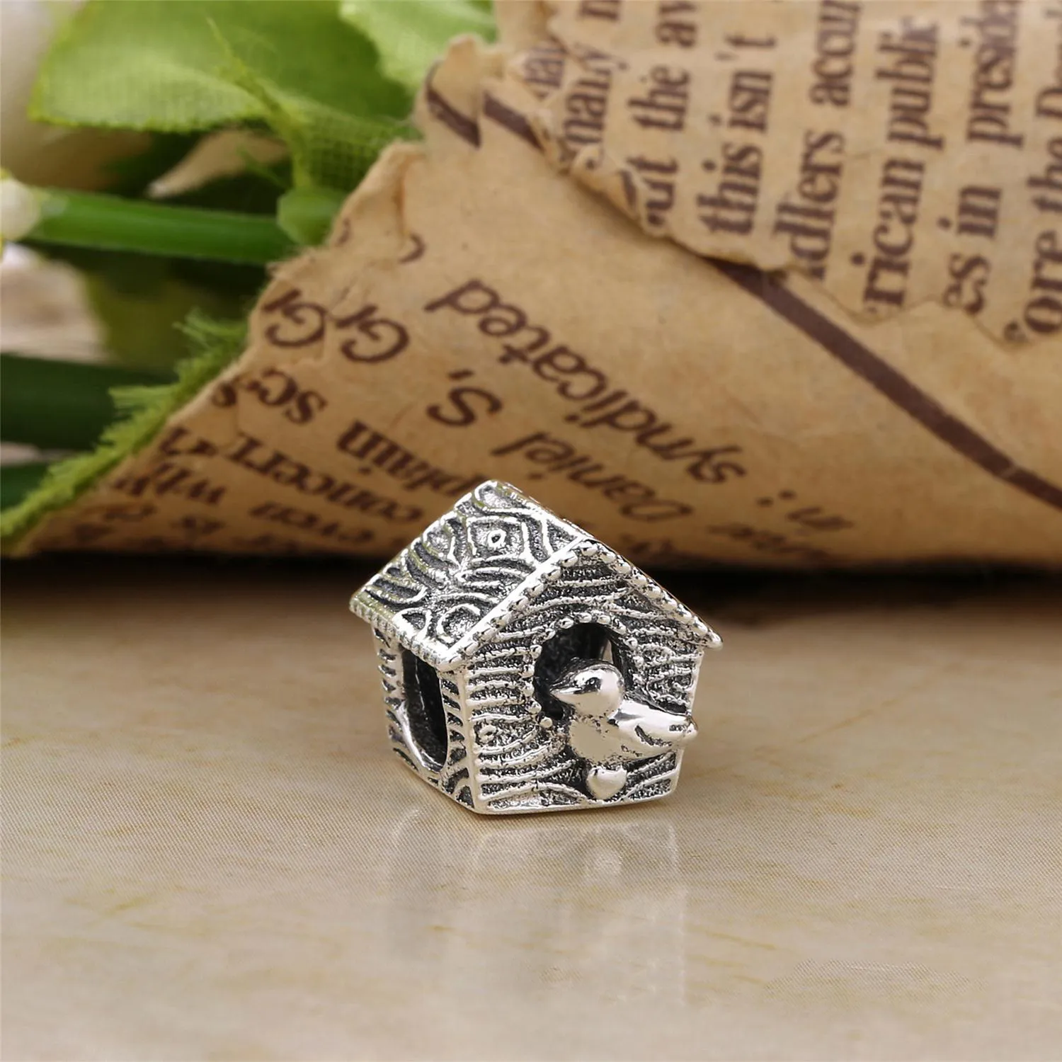 PANDORA Spring Bird House Charm - 797045