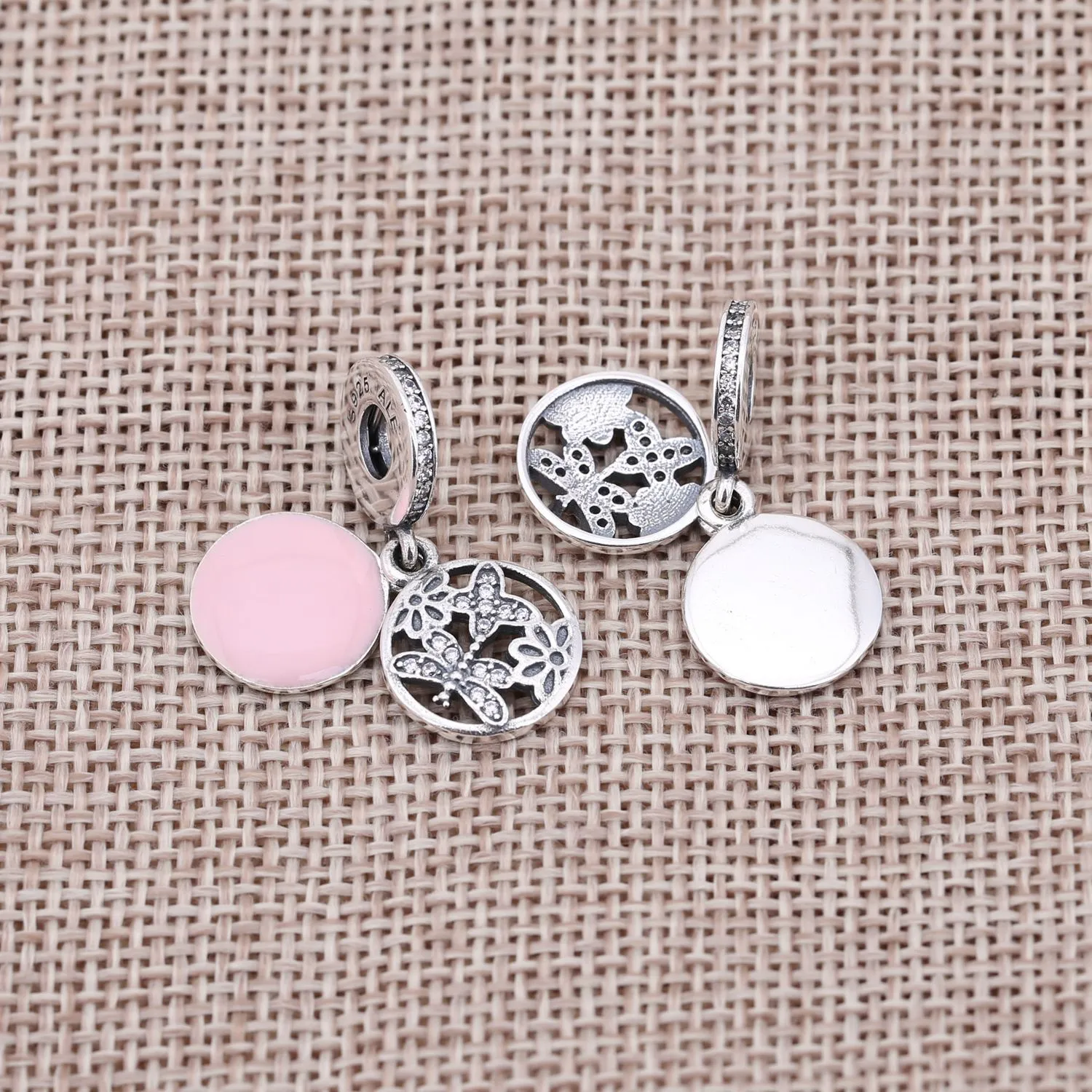 PANDORA Springtime Pendant Charm - 791843EN40