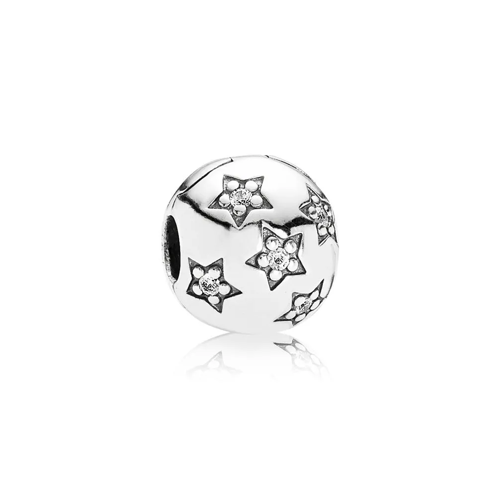 pandora star pavé clip 791058cz