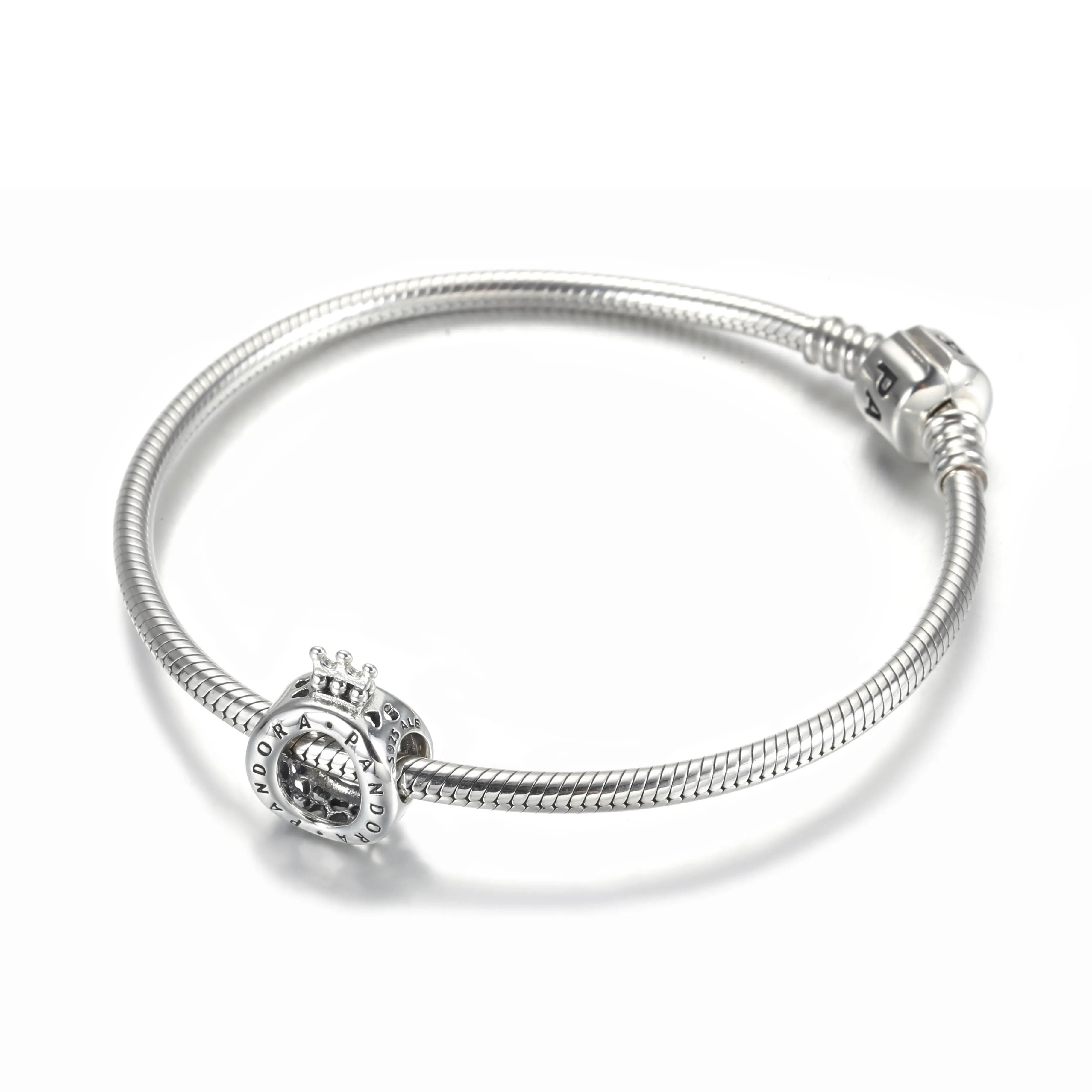 PANDORA Sterling Silver "O" Crown Charm - 797401