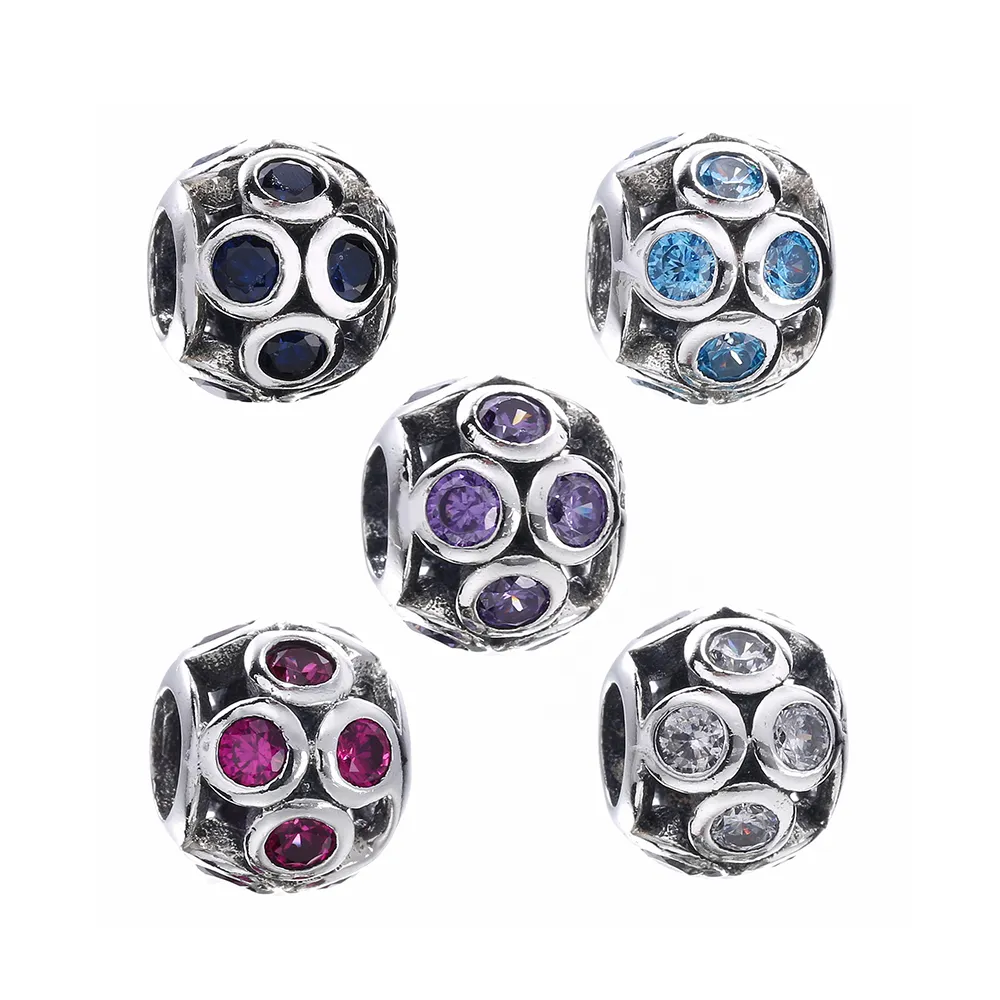 pandora studded lights charm px001331