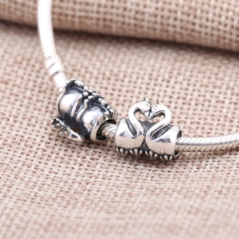 PANDORA Swan Embrace Charm - 791189