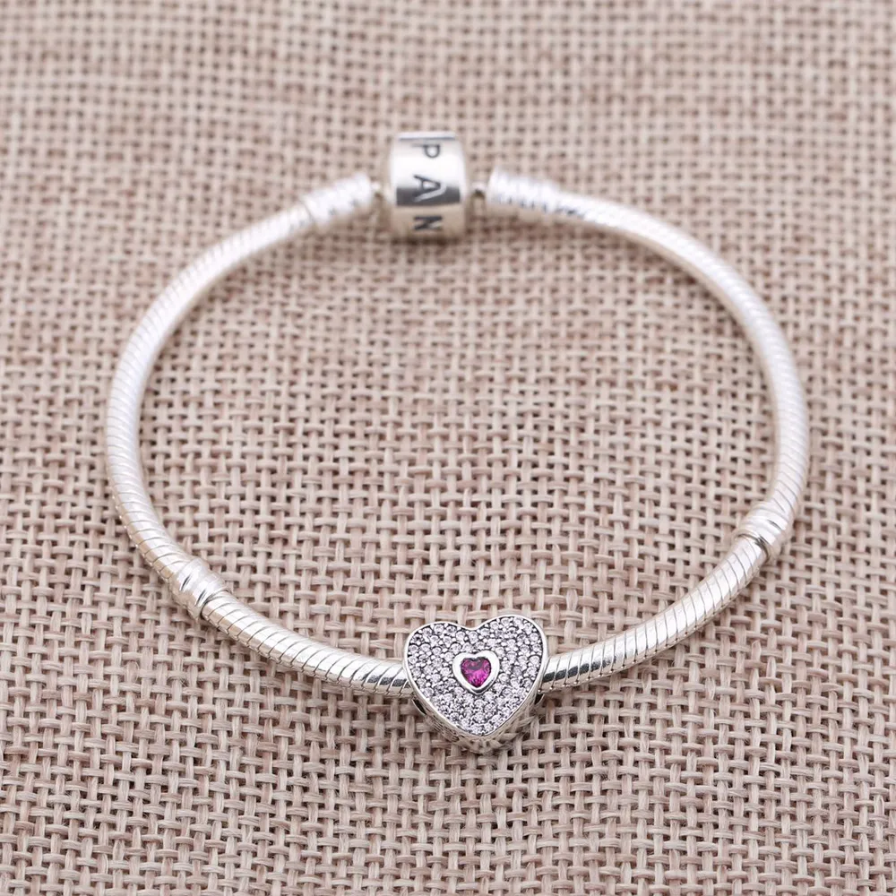 PANDORA Sweet Heart Charm - 791555CZS