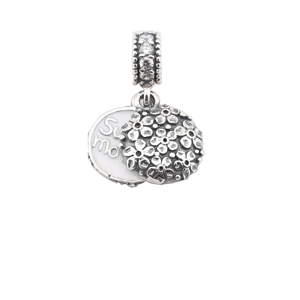 pandora sweet mother white pendant charm 791285cza