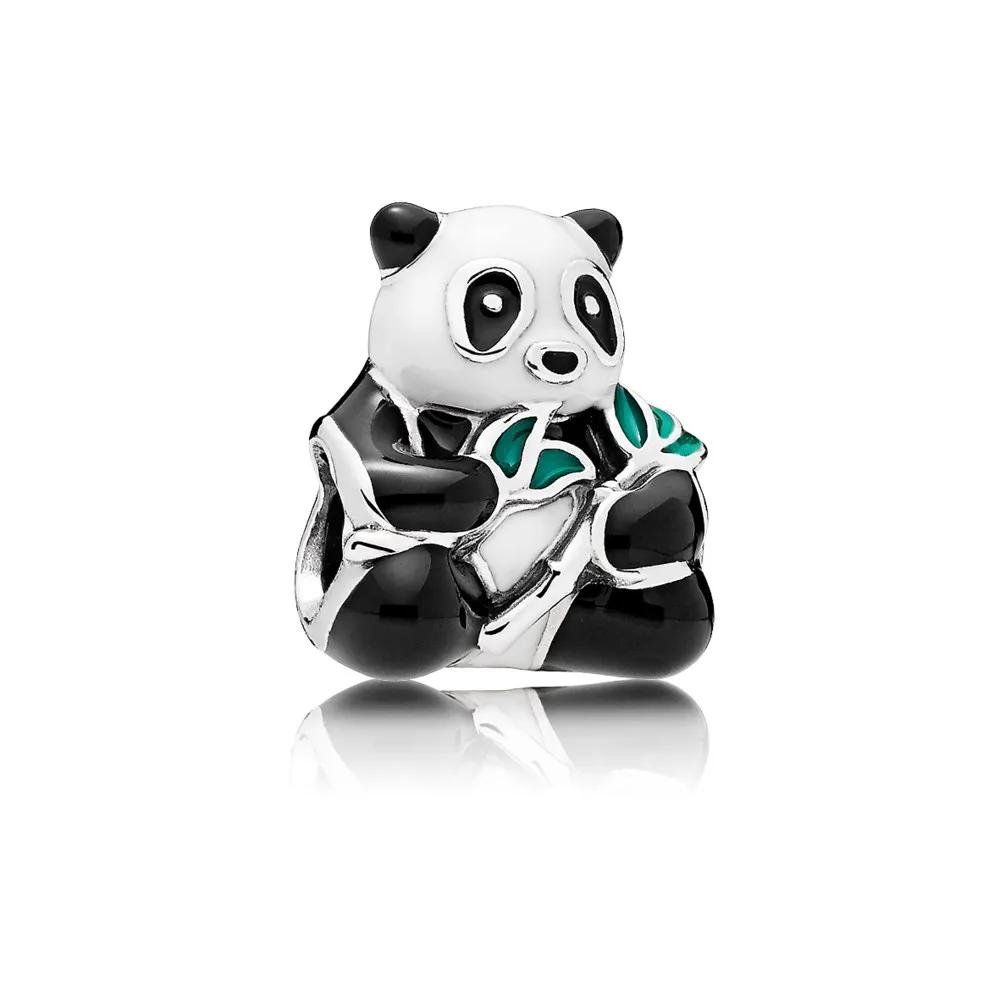 pandora sweet panda charm mixedenamel 796256enmx