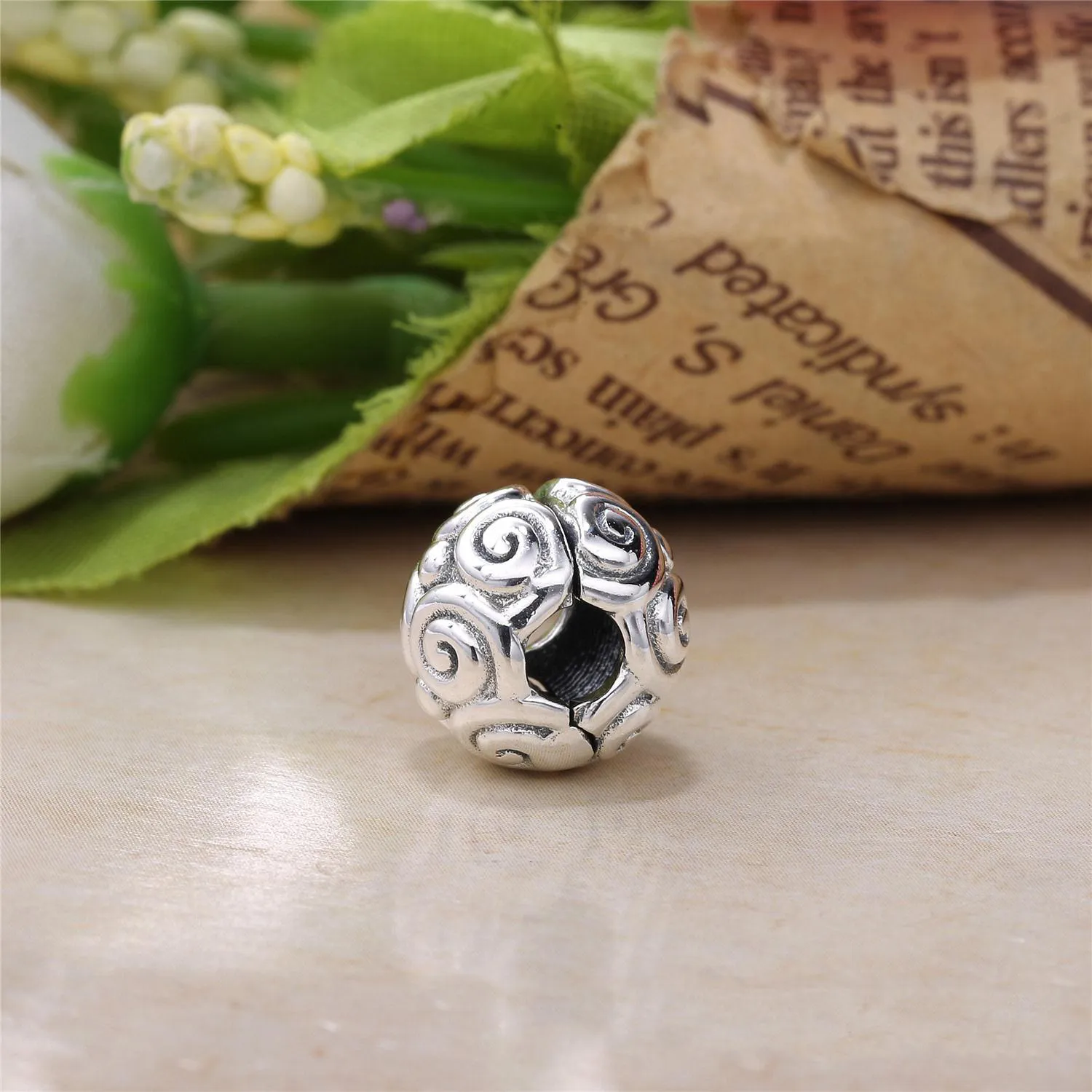 PANDORA Swirl dots Clip - 790161