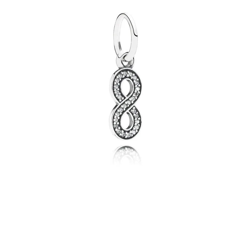 pandora symbol of infinity dangle 791351cz