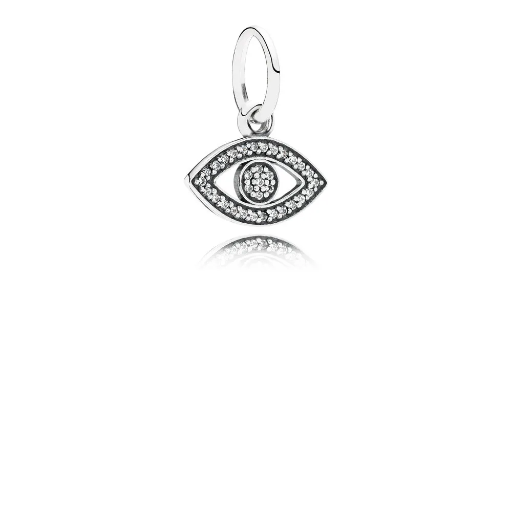 PANDORA Symbol of Insight, Clear Cz Pendant Charm - 791349CZ