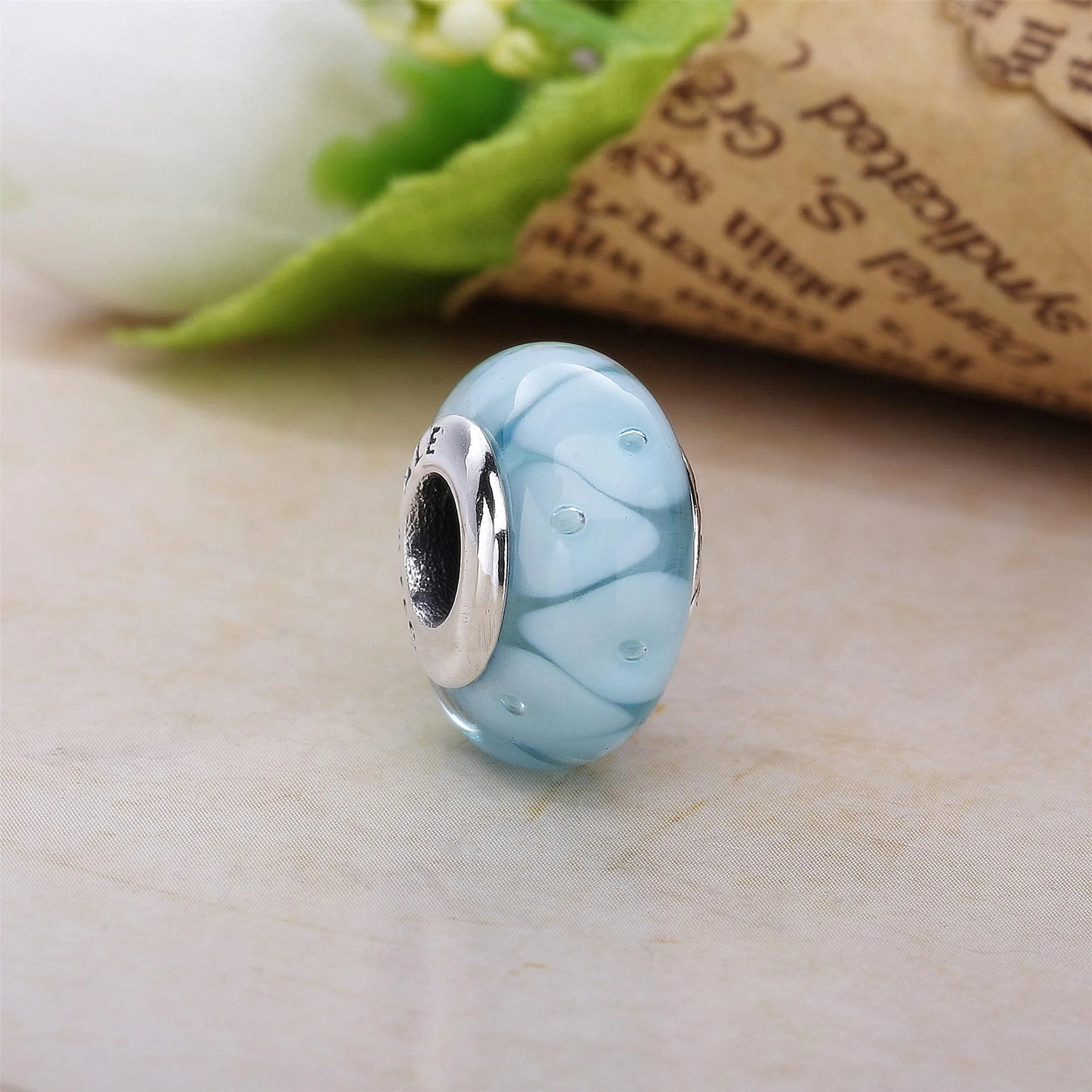 PANDORA Turquoise Looking Glass Bead - 790924