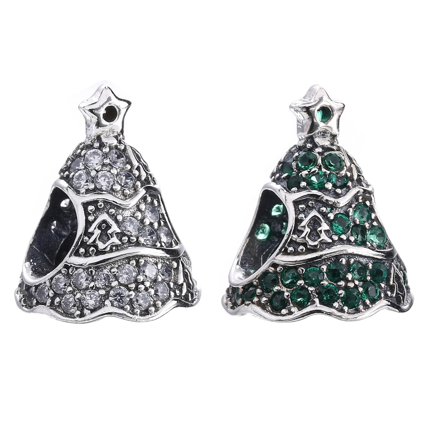 PANDORA Twinkling Christmas Tree Charm - 791765CZ