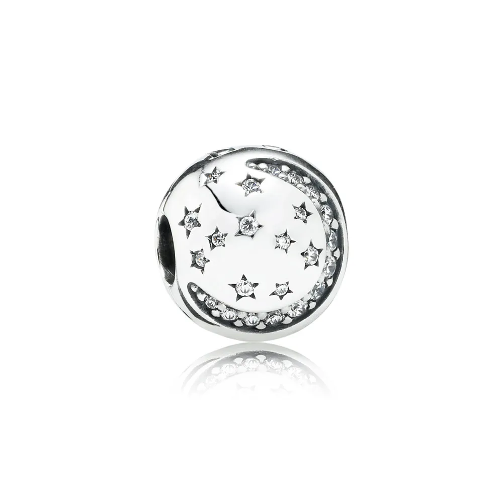 pandora twinkling night clip 791386cz