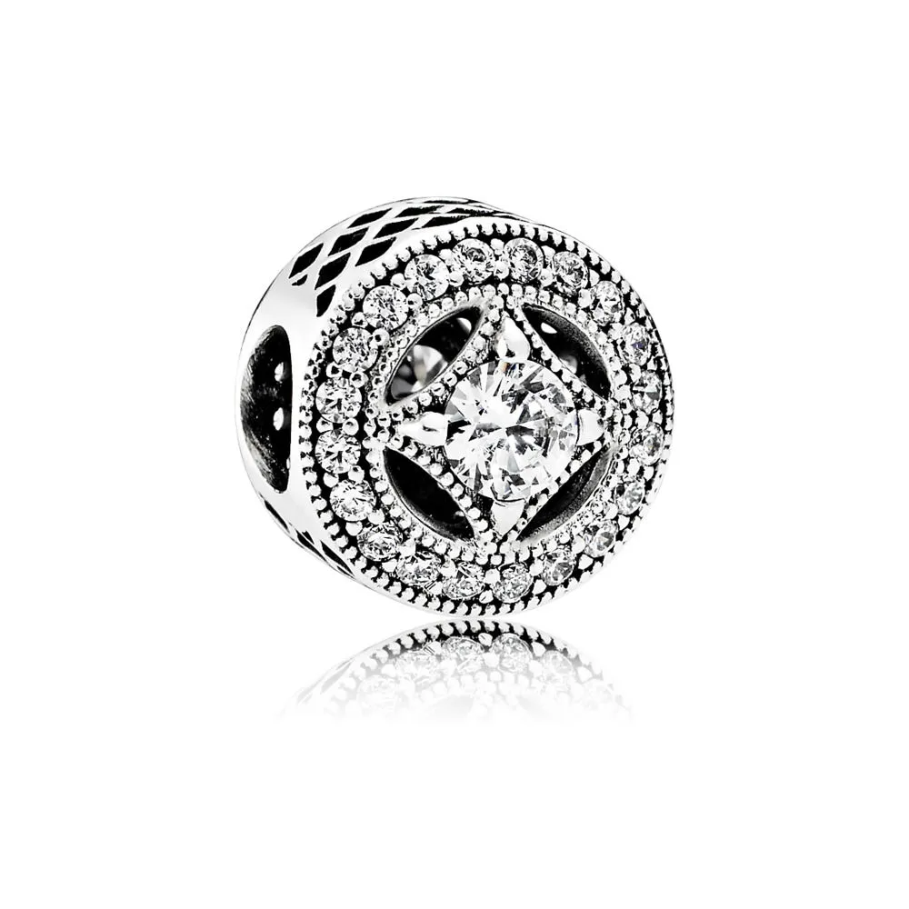 pandora vintage allure openwork charm 791970cz