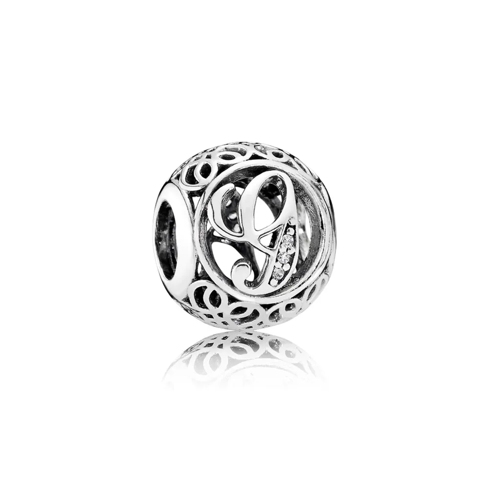 PANDORA Vintage Letter G Charm - 791851cz