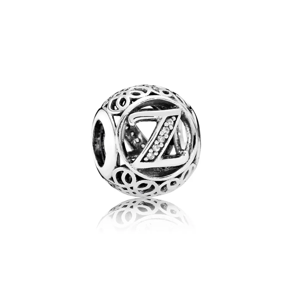 PANDORA Vintage Letter Z Charm - 791870cz