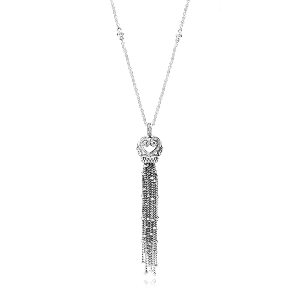 pandora enchanted tassel pendant necklace 397082cz70