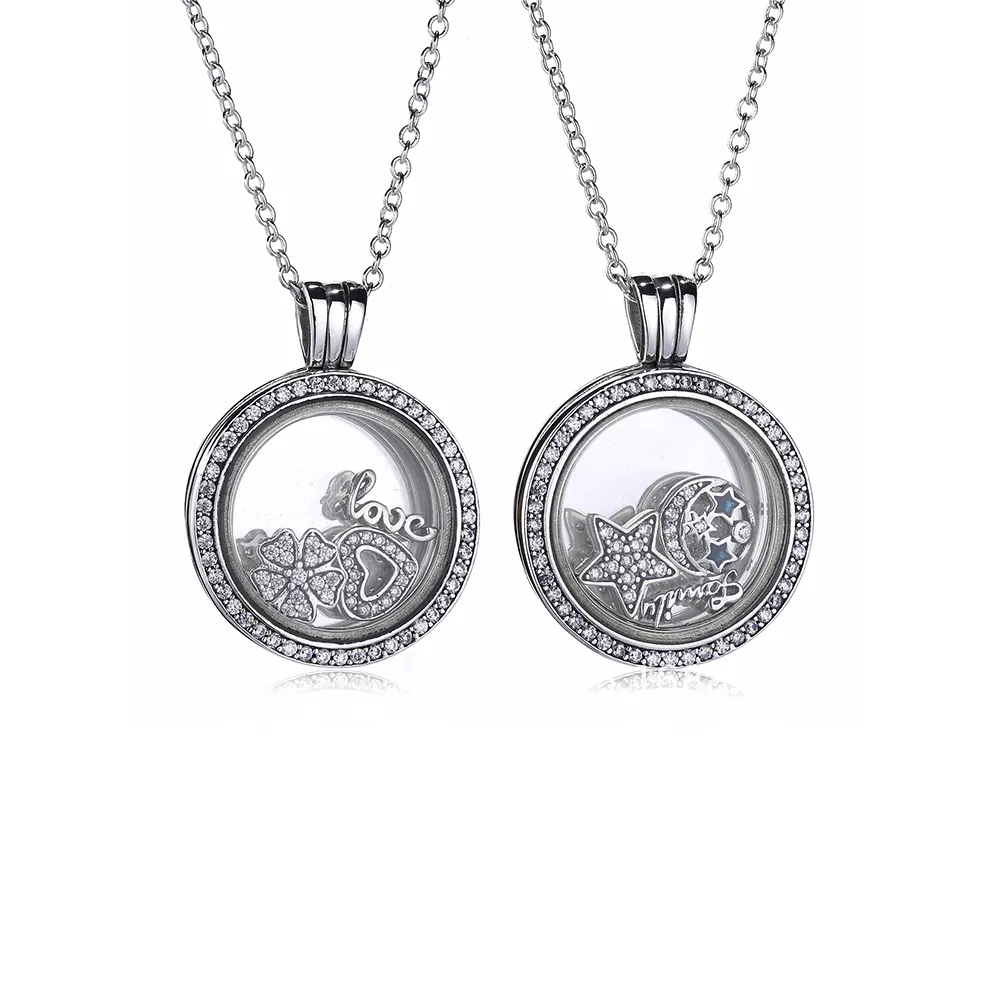 Pandora Floating Locket Necklace - PJ00288-1