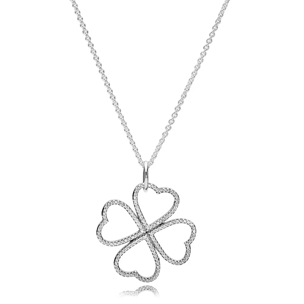 PANDORA Petals of Love Pendant Necklace - 390381CZ-90