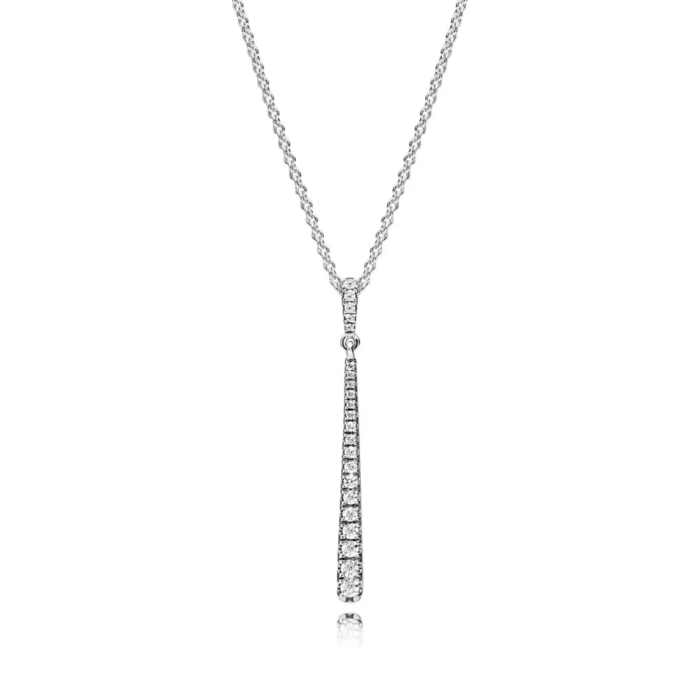 PANDORA Shooting Star Pendant, Clear CZ - 396354CZ-60