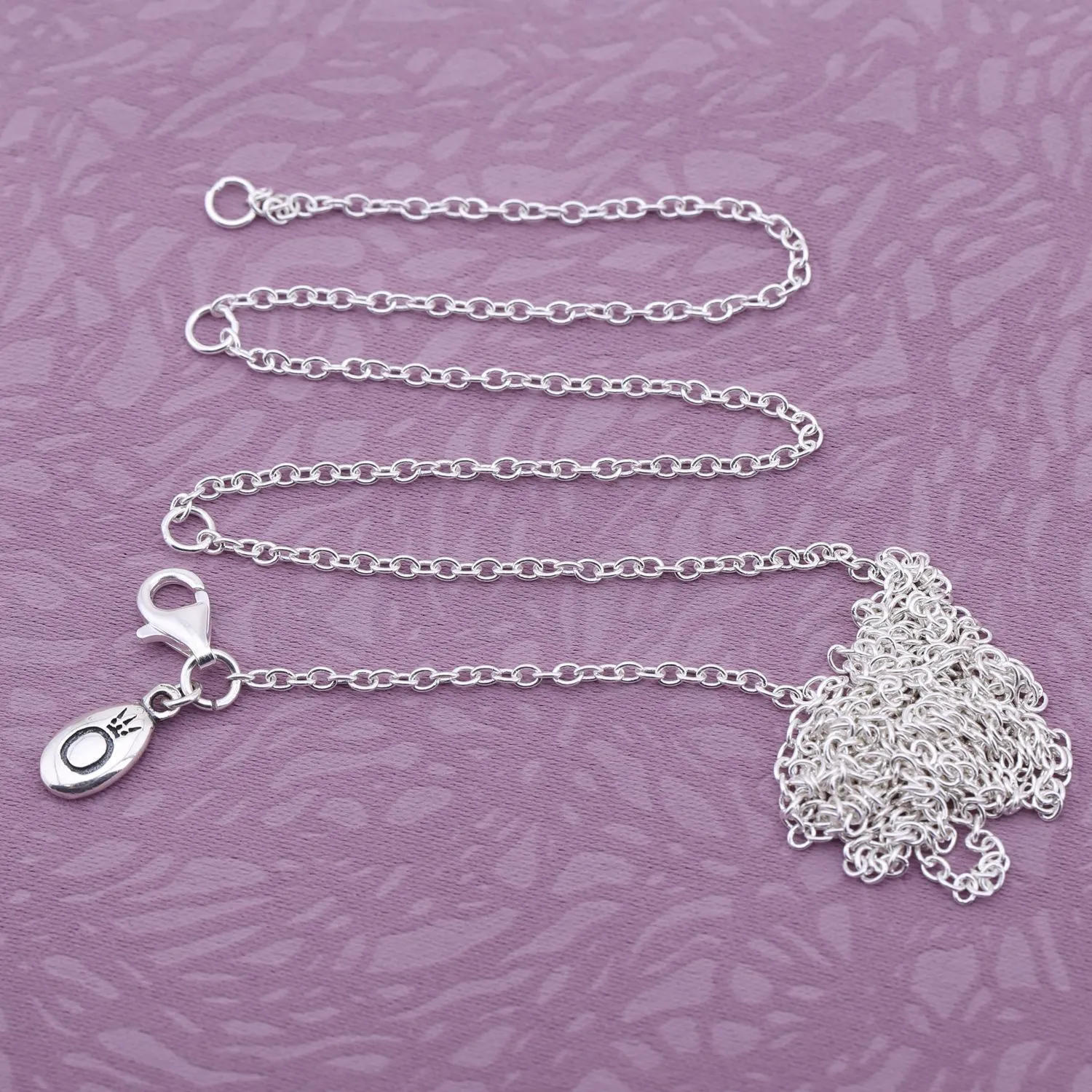 PANDORA Silver Chain Necklace - 590515-45