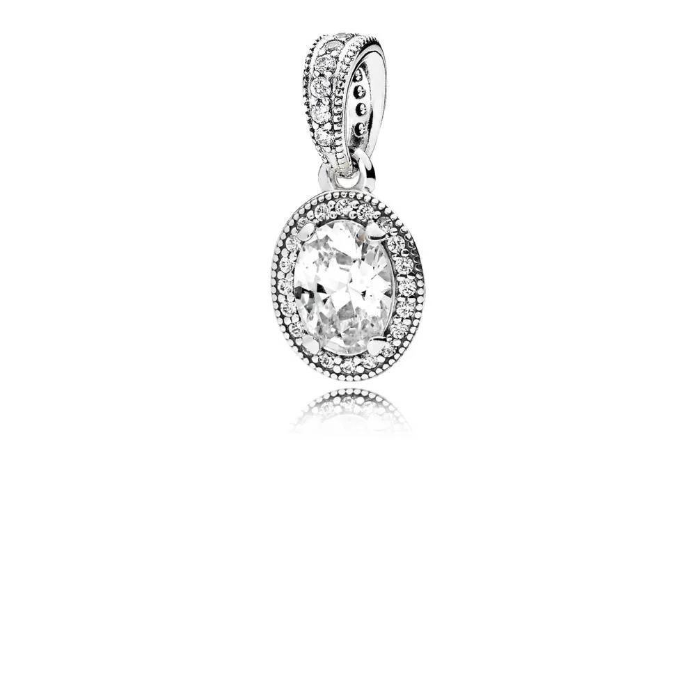 pandora vintage elegance pendant 396246cz