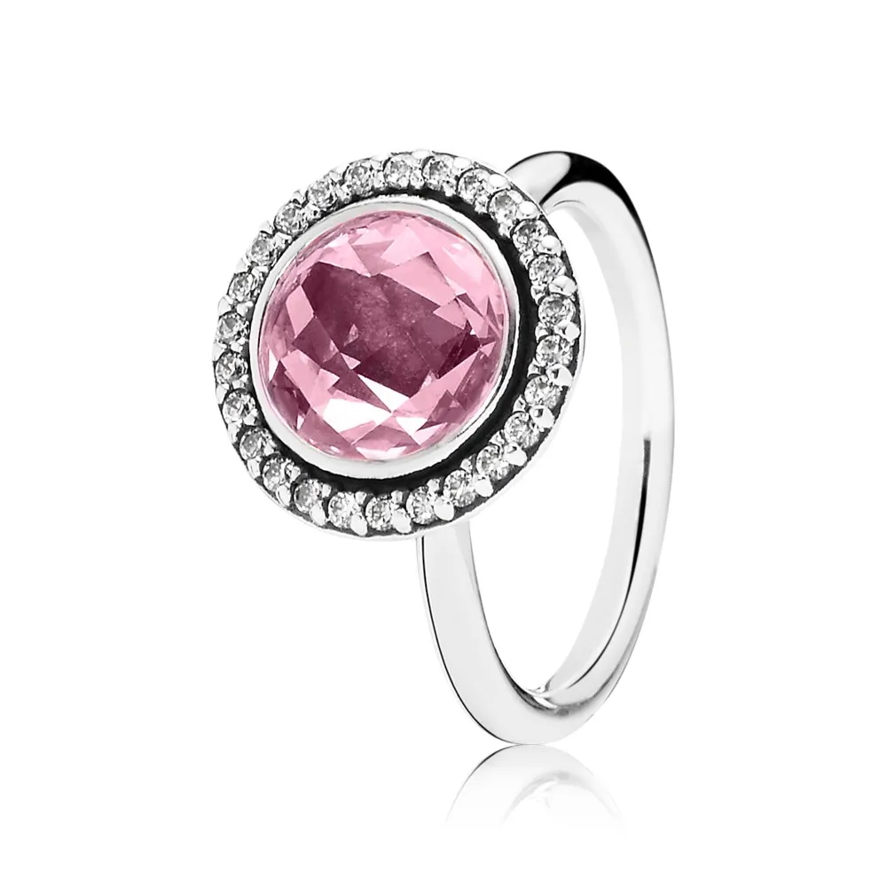 PANDORA Brilliant Legacy Ring, Pink Clear CZ - 190904PCZ - Rings