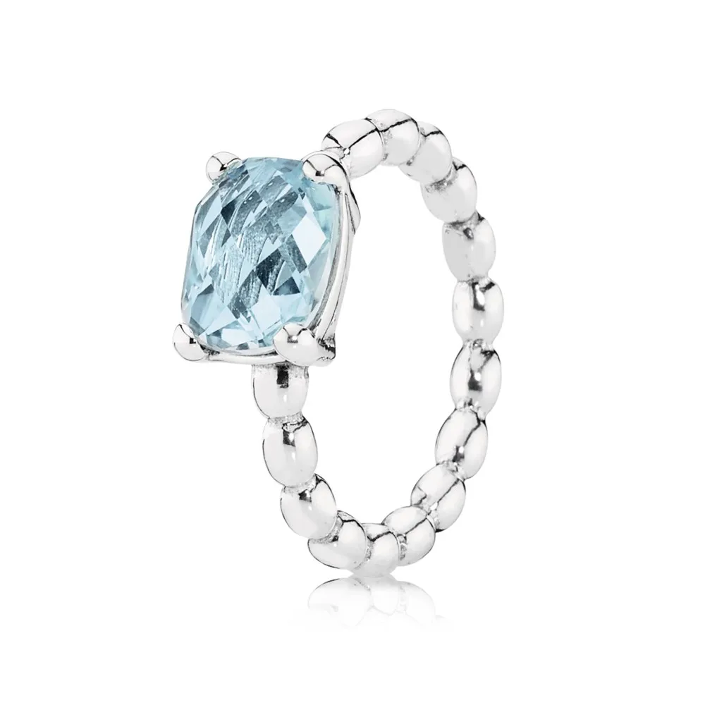 PANDORA Cool Breeze, Blue Topaz - 190869BTP - Rings