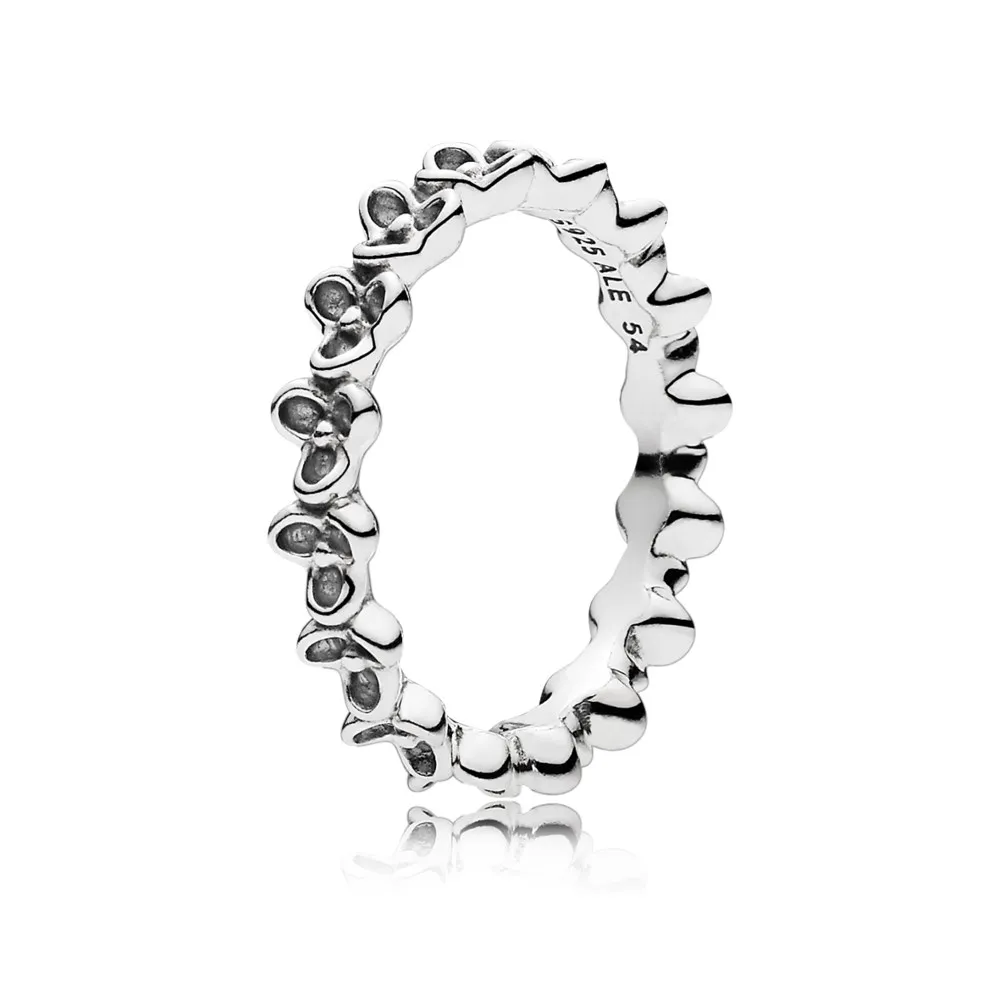 pandora floral elegance stackable ring 190849