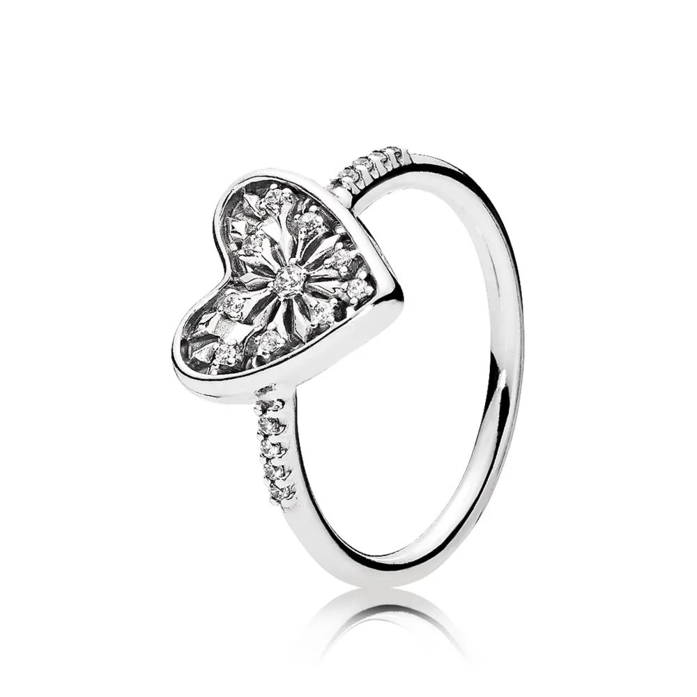 PANDORA Heart of Winter Ring, Clear CZ - 196371CZ